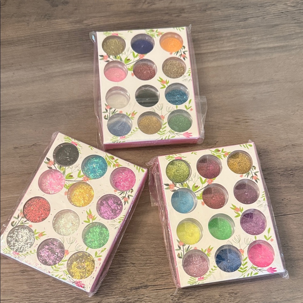 Colorful Glitter Nail Kits